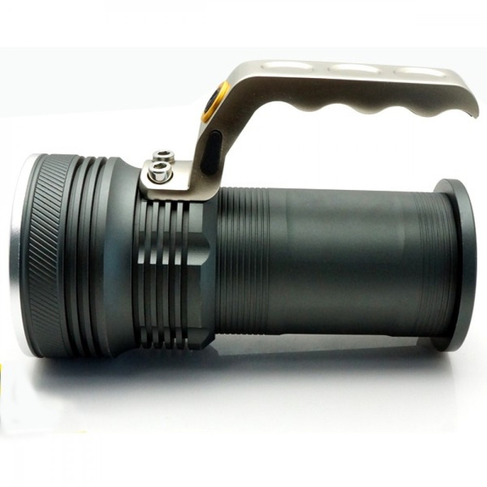 Lanterna Profesionala cu LED si Zoom, 800 Lumeni, 3800 mAh, 3 faze iluminare