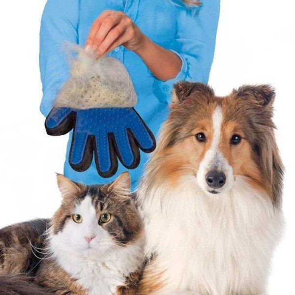 Manusa True Touch pentru periat animale, marime universala