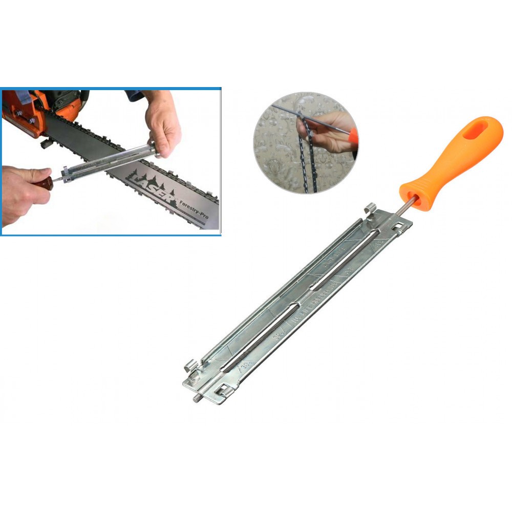 Pila cu sablon pentru ascutit lant drujba, pila 5.5 mm