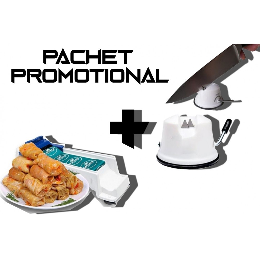 Aparat de facut sarmale + Ascutitor, Pachet promotional