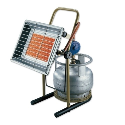 Incalzitor camping cu picior Nurgaz, Putere 3000W, placi ceramica, consum 220gr