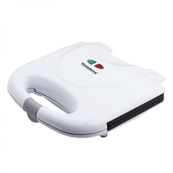 Sandwich Maker Hausberg HB-3510, Putere 750W, LED, Alb