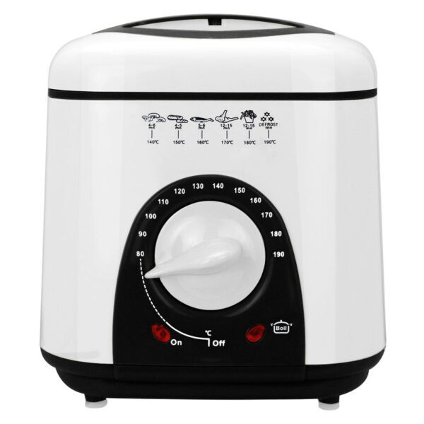Friteuza Hausberg HB-1320, Capacitate 1L, Putere 950W, Negru
