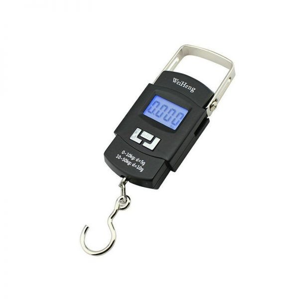 Cantar electronic de mana cu ecran LCD, Capacitate 50 kg