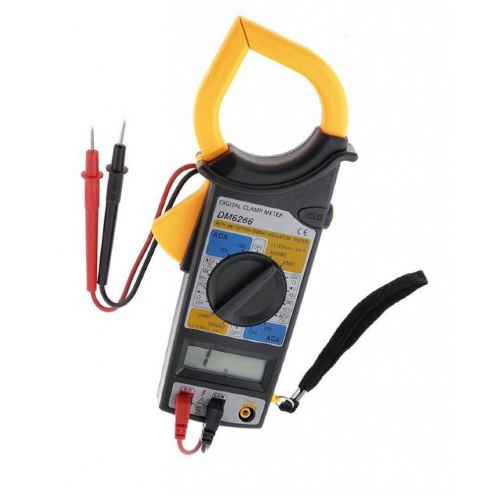 Clampmetru digital profesional cu afisaj LCD DT6266