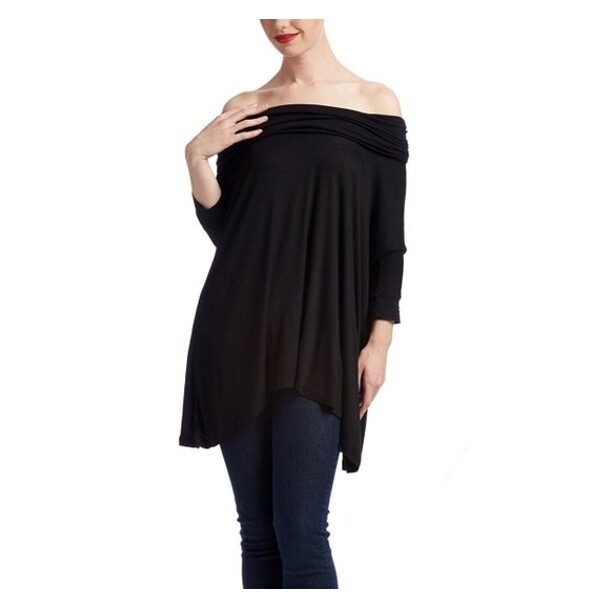 Bluza 3 Way Poncho cu trei moduri de purtare, vascoza