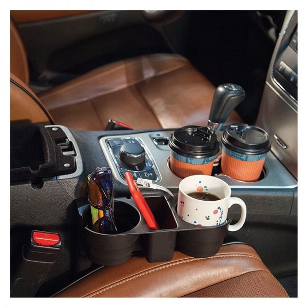 Organizator auto multifunctional cu 2 suporturi