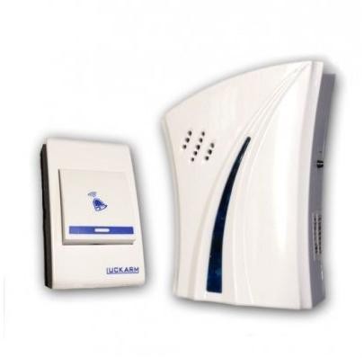 Sonerie inteligenta cu wireless si priza Luckarm 8610, 100m