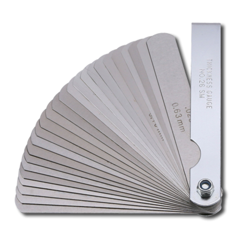 Set lere calibre metalice 13 piese 0.63-0.05mm