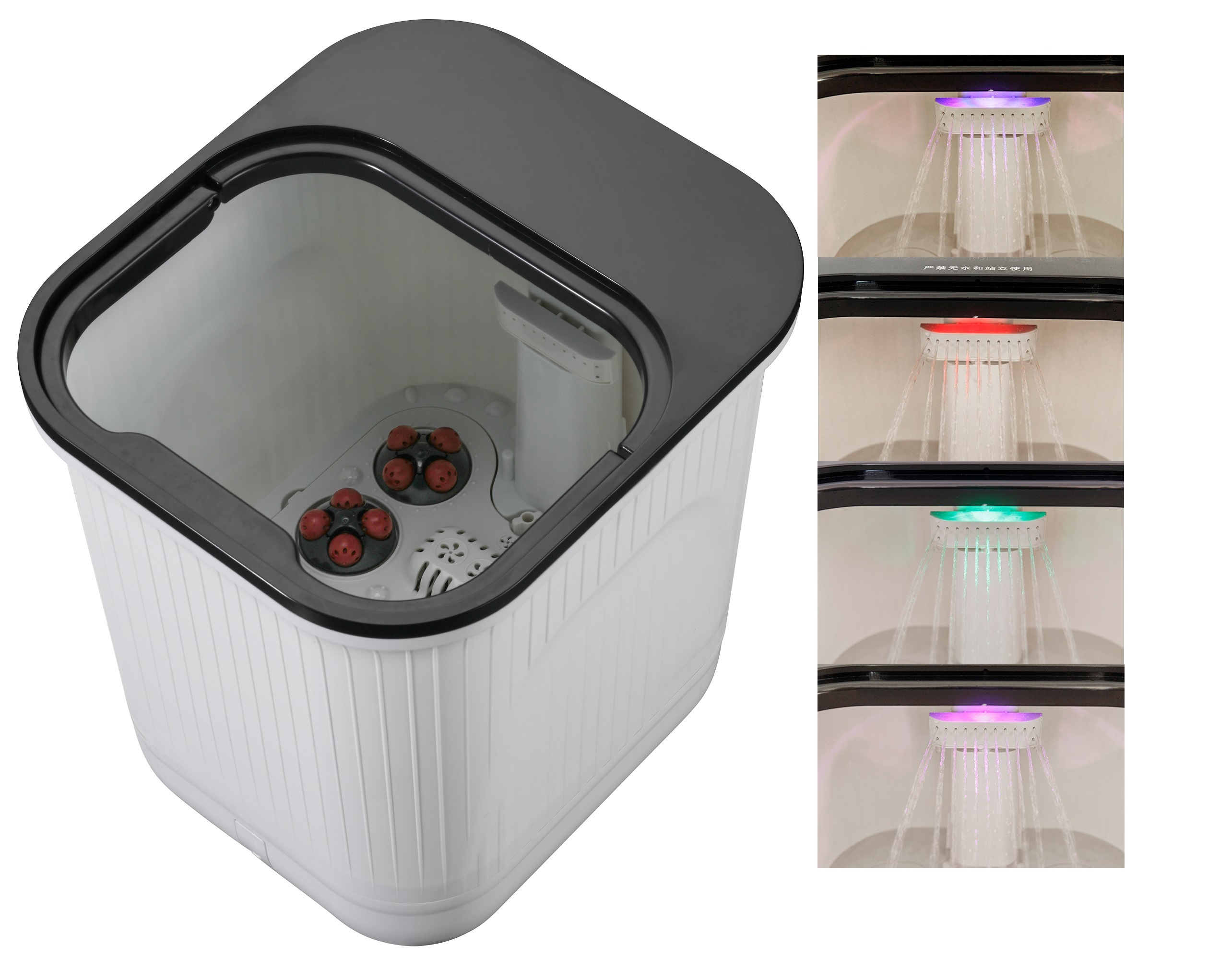 Dispozitiv Hidromasator pentru picioare cu incalzire, SPA