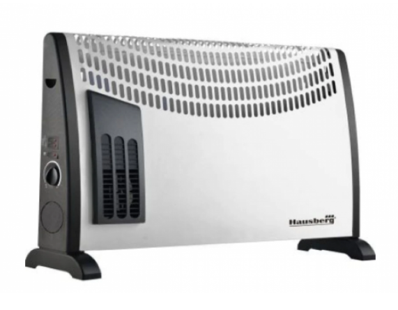 CONVECTOR ELECTRIC PODEA/PERETE HAUSBERG HB 8191, 2000 W, 3 NIVELE DE PUTERE, TERMOSTAT REGLABIL