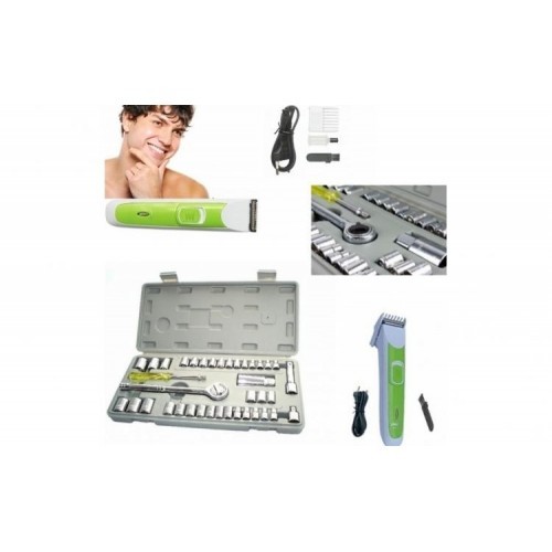 Oferta speciala- Trusa completa cu 40 chei tubulare + aparat de tuns Nova