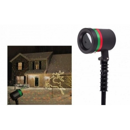 Proiector laser pentru exterior sau interior, rezistent la apa