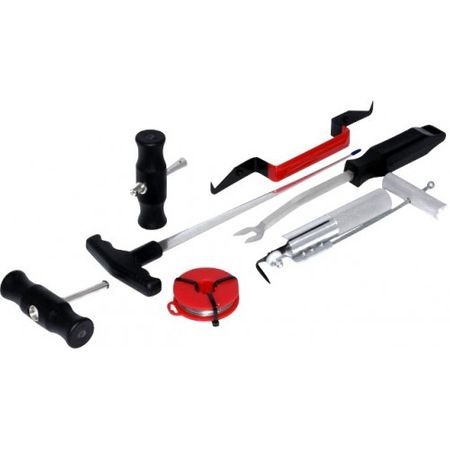 Set de scule profesional pentru demontarea parbrizelor auto