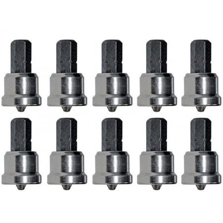 Set 10 biti speciali cu opritor si protectie pentru negrese rigips