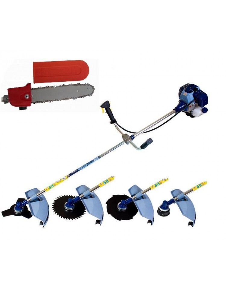 Pachet promotional Motocoasa 4.9 CP, 4 Moduri de taiere, Baikal + Dispozitiv tip drujba