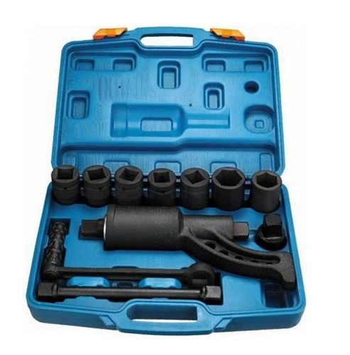 Cheie de roti camion, cu reductor, 7 tubulare incluse, 4800 Nm 