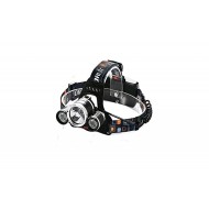 Lanterna Cree frontala reincarcabila cu Zoom si LED, Putere 5W, 1800 mAh, raza 400m