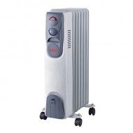 Calorifer cu ulei si termostat Zilan ZLN2104, Putere 1500W, 7 elementi