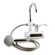 Robinet electric instant cu furtun pentru dus si display