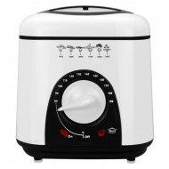 Friteuza Hausberg HB-1320, Capacitate 1L, Putere 950W, Negru