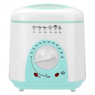 Friteuza Hausberg HB-1320, Capacitate 1L, Putere 950W, Turcoaz