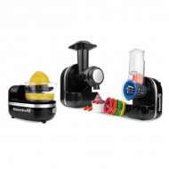Robot bucatarie 3 in 1 Hausberg HB-7521, 5 accesorii, Putere 150W, Negru