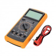 Multimetru digital DT9205A, carcasa antisoc, baterie 9V