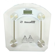 Cantar corporal Hausberg HB-6001C, Capacitate 150 kg, LCD, platforma sticla