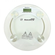 Cantar digital Hausberg HB-6000C, Capacitate 150 kg, LCD, platforma sticla