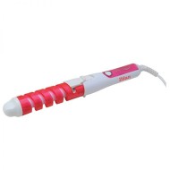 Ondulator Zilan ZLN-0429 pentru par, Putere 25W, ceramica, alb/roz