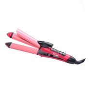 Placa de par si ondulator Nova NHC-1818SC, Putere 45W, Cablu 2m, Roz