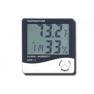Termohigrometru Digital cu functie de Termometru si Ceas