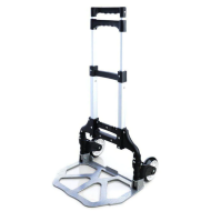Carucior multifunctional pliabil cu platforma si roti max 70kg, extensibil, sistem antialunecare, 100cm