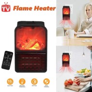 Aeroterma portabila Flame Heater, 500 W, 2 niveluri temperatura, display digital