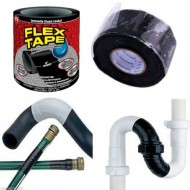 1+1 Gratis: Banda adeziva reparatoare, extrem de puternica, rezistenta la apa Flex Tape