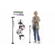 Cane Safe - Baston pliabil cu LED si 4 puncte de contact