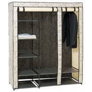 Dulap textil gigant, perfect compartimentat, cu husa