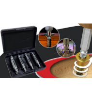 Set cu 4 capete extractoare pentru suruburi