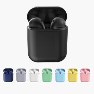 Casti Wireless, InPods 12, EarBuds, tehnologie Bluetooth 5.0, Bass Boost pentru iOs & Android