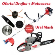 Oferta pachet Drujba + Motocoasa Ruseasca Uralmash