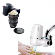 Purificator de apa cu robinet si filtru + Cadou: Termos OBIECTIV FOTO