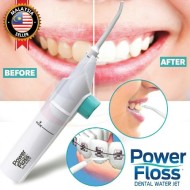 1+1 Gratis: Aparat curatare interdentara irigator bucal Power Floss