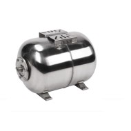 Vas expansiune hidrofor ORIZONTAL 24 / 50 litri, INOX 6 bari - membrana inclusa