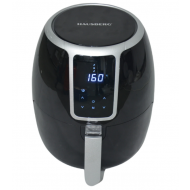 Friteuza Air Fryer Hausberg HB2355, 1500 W, 3.5 L, Timer, protectie supra-incalzire, Display LCD, Temperatura ajustabila 80C-200C