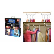 2 x Suport de umerase , Suport Organizator Wonder Hanger Max Pentru 60 Umerase